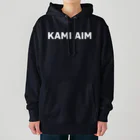 fullbaccaのKAMI AIM WHITE ヘビーウェイトパーカー