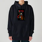 ビューティフルハードコアイラストレーション-DESIGN STOREのBEEFEATER iPhone Heavyweight Hoodie