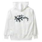 栗坊屋のリーフィーシードラゴン　白黒 Heavyweight Hoodie