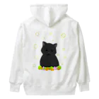 greetenの癒し猫 黒猫 Heavyweight Hoodie