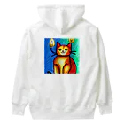 withCatsのモフらないとヒゲが燃える猫 Heavyweight Hoodie