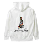 Color Rabbitの南国のうさぎさん Heavyweight Hoodie