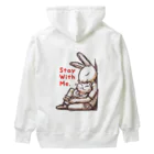 BeachBunnyのうさぎとねこ　Stay With Me Heavyweight Hoodie