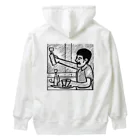 ゴールドビアのline drawing Hoodie,Type-a ヘビーウェイトパーカー