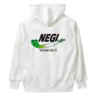 グラフィンのねぎ ネギ NEGI パロディ バックプリント Heavyweight Hoodie