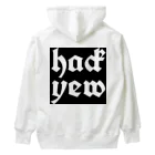 hack yew(anthrapos;)のマンバンを試す人 Heavyweight Hoodie