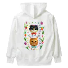 油絵描きの小物売り場の蒲田Loveおにぎりちゃんの愛猫ちゃんズ（ファション） Heavyweight Hoodie