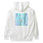 ちゃすみんwith Dragon&Angelのツイン龍Dragon light blue Heavyweight Hoodie