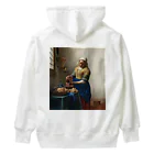 世界美術商店の牛乳を注ぐ女 / The Milkmaid Heavyweight Hoodie