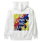 NO FUNKY NO LIFEのNO FUNKY NO LIFE ヘビーウェイトパーカー