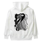 greetenの不死鳥アート　モノクロ Heavyweight Hoodie