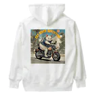 NECOSUIのキャットバイカー Heavyweight Hoodie