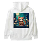 春乃遊羽アイディアイラストショップの可愛い猫のイラスト Heavyweight Hoodie