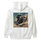 Yamapの仮面のバイク乗り Heavyweight Hoodie