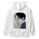 Gekkou_chanの寒いひは Heavyweight Hoodie