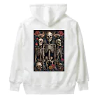 Skull sectionのドクロと薔薇 Heavyweight Hoodie