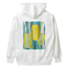 Wonder Bird Forestのチューリップ Heavyweight Hoodie