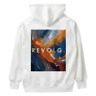 REVOLG.の人生はアートだ！アナタの... Heavyweight Hoodie