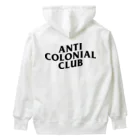 YaHabibi ShopのAnti Colonial club　パレスチナ解放のためのもの Heavyweight Hoodie