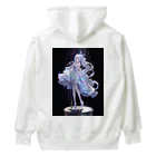 レーザーの純白のアイドル Heavyweight Hoodie