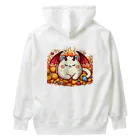 nekodoragonのおやすみ！猫ドラゴン　背景透過ver Heavyweight Hoodie