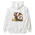 nekodoragonのおはようあくび！猫ドラゴン Heavyweight Hoodie