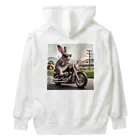 やんちゃな動物達のやんバニー　バイクver Heavyweight Hoodie