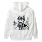 われらちきゅうかぞくのナイト キャッツ(Knight Cats) Heavyweight Hoodie