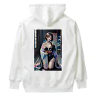 D-system（水彩屋）の着物女子サヤカ Heavyweight Hoodie