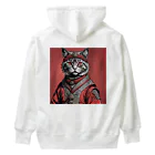 hogarakuの縄文猫 Heavyweight Hoodie