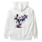 さしすせの空手道着スタイル Heavyweight Hoodie