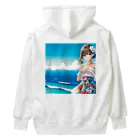 かるるんショップの海と南国と水着と　夏休み Heavyweight Hoodie