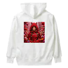 お花屋SUNのFlower R R H（フラワー・レッド ライディング フード） Heavyweight Hoodie