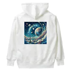 kinakomorinagaの壮大な宇宙空間 Heavyweight Hoodie