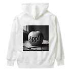 yuriseのモノトーンAppleグッズ Heavyweight Hoodie