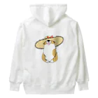 5corgisの麦わらコーギー Heavyweight Hoodie