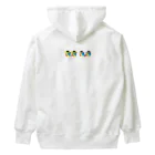 MolKaronの猫のＭｏｌとＫａｒｏｎ　虹色サングラス Heavyweight Hoodie