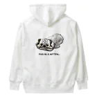 犬グッズの店しえるぶるーのミトンに入ったパグ  Heavyweight Hoodie