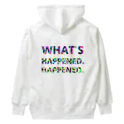 NomuraのWHAT'S HAPPENED HAPPENED ヘビーウェイトパーカー