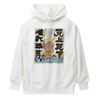 KIYOKA88WONDERLANDの天上天下唯我独尊　我が道をゆけ　おシャカくん　Little Buddha Heavyweight Hoodie