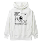 ぺんぎん24の和楽器大集合！(前面-ブラック) Heavyweight Hoodie