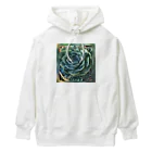 シアン猫の植物図鑑の子沢山な七福神 Heavyweight Hoodie