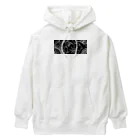 maru houseのアジアン風モノクロ Heavyweight Hoodie