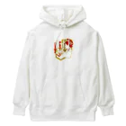 GOODS SHOP【そぞろな小窓】 SUZURI店の【寄席】《赤》 Heavyweight Hoodie