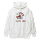 onehappinessの肉球　マカロン Heavyweight Hoodie