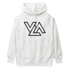 STRAIGHT_CURVEのVLA-LOGO-ITEM (BLACK) Heavyweight Hoodie