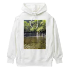 デタラメ食堂の白糸の滝　浄化の福田 Heavyweight Hoodie