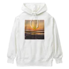 七草蜜音のあの夕日が沈む前に Heavyweight Hoodie