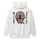 いんこ屋堂のワカケホンセイインコ飼っています（グレー♂） Heavyweight Hoodie