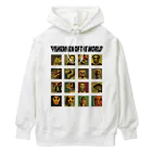 NKVの世界で出会った魚人達 Heavyweight Hoodie